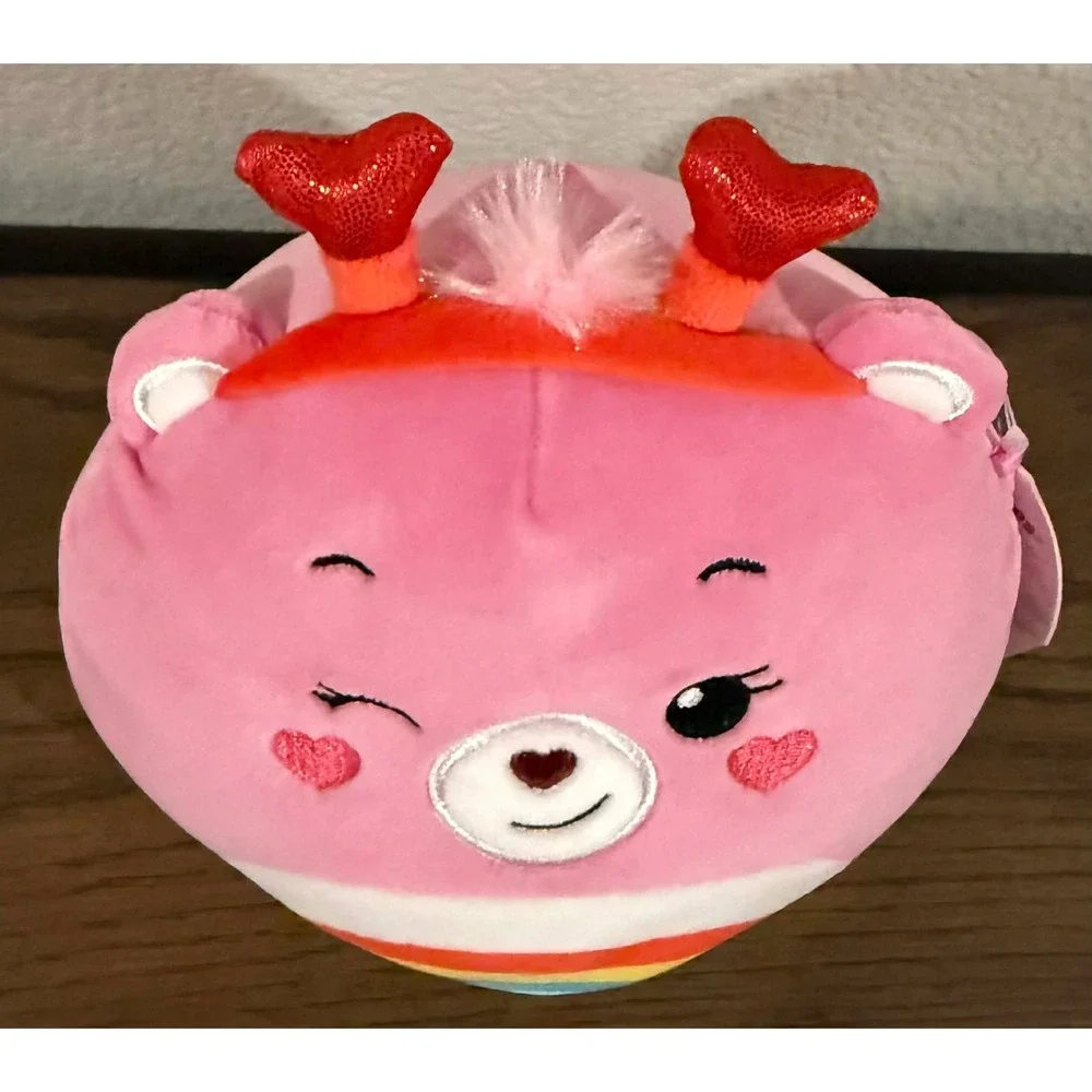Squishmallows Care Bears Cheer Bear 8